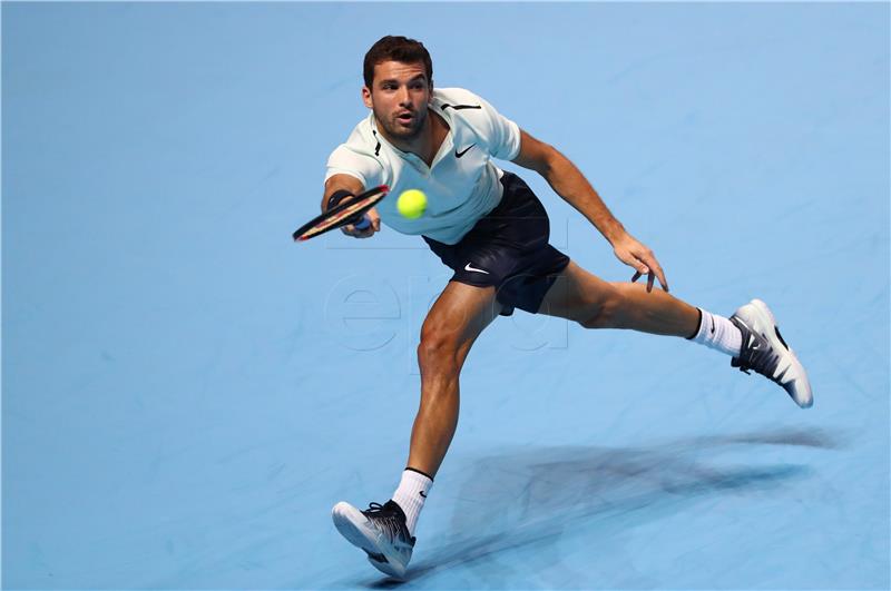 BRITAIN TENNIS ATP WORLD TOUR FINALS