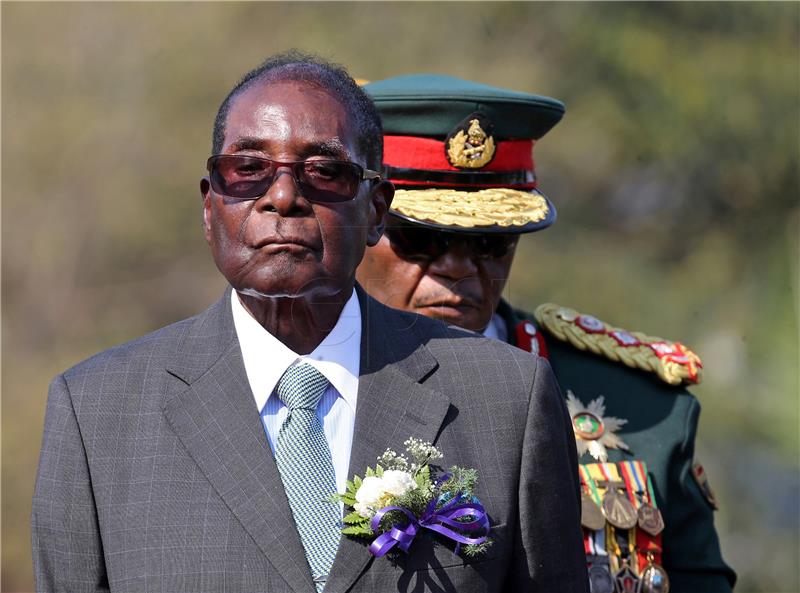 (FILE) ZIMBABWE CRISIS MUGABE RESIGNS&#x9;