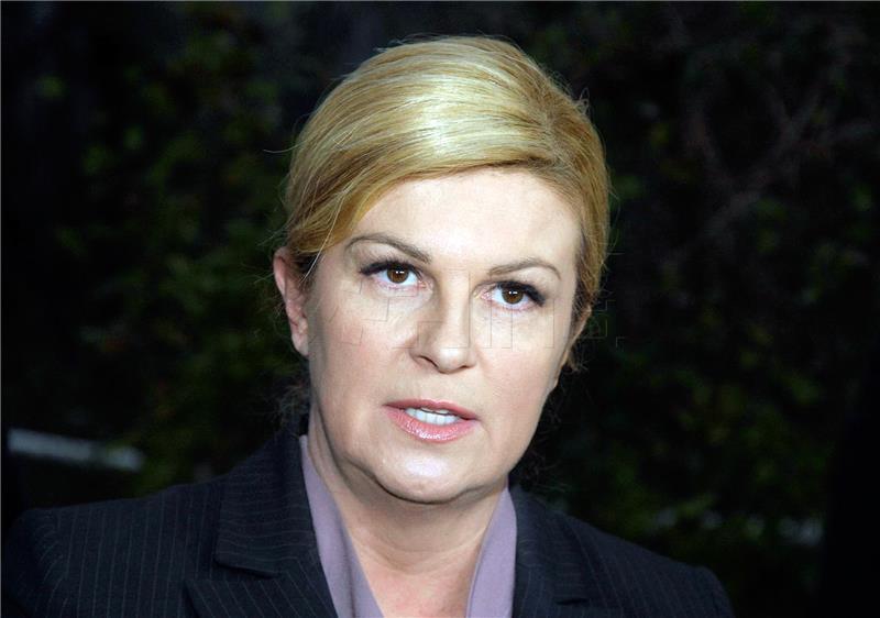 Predsjednica posjetila klizište Grohovo - Lopača