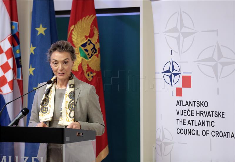 Croatian, Montenegrin ministers say NATO right path for Western Balkan countries