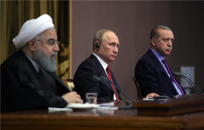 Putin, Erdogan i Rohani u Sočiju o političkom rješenju za Siriju