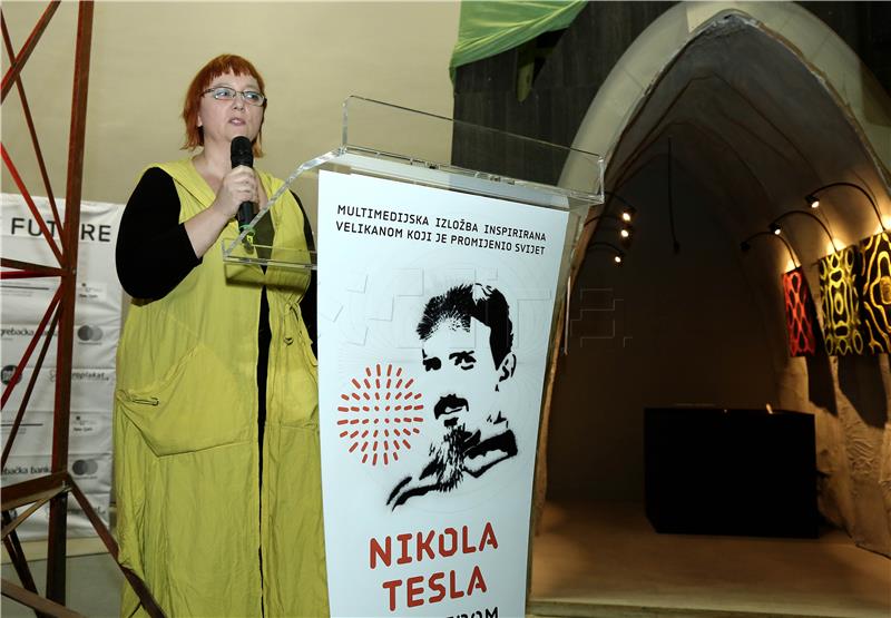 Tiskovna konferencija uoči otvaranja izložbe "Nikola Tesla - Mind from the Future"