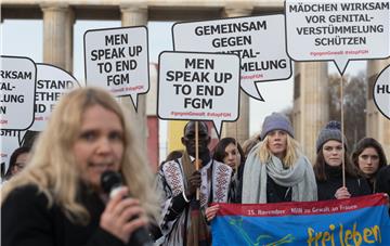 GERMANY ANTI-VIOLENCE ON WOMEN PROTEST