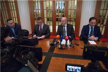  Konferencija za medije Kluba zastupnika  HDZ-a