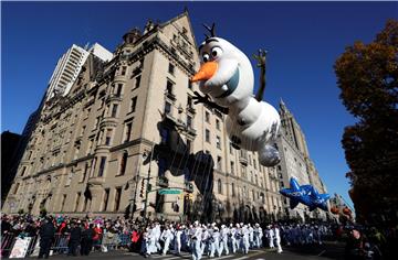 USA THANKSGIVING MACY PARADE