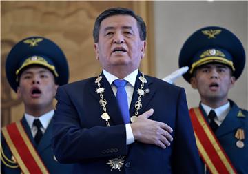 KYRGYZSTAN PRESIDENT INAUGURATION