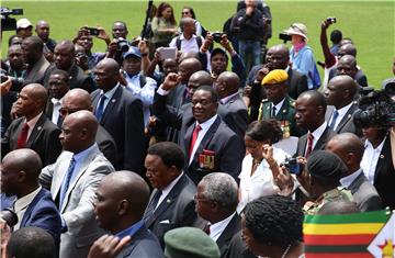 ZIMBABWE PRESIDENT MNANGAGWA INAUGURATION