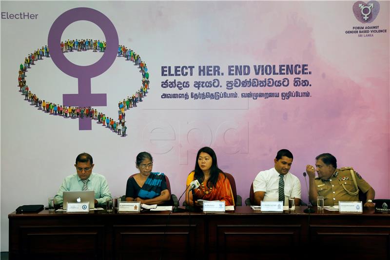 SRI LANKA VIOLENCE AGAINST WOMEN IN ELECTION