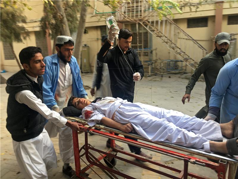 PAKISTAN SUICIDE BOMB ATTACK