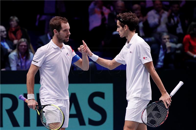 Davis Cup: Francuska - Belgija 2-1