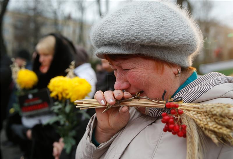 UKRAINE HOLODOMOR ANNIVERSARY