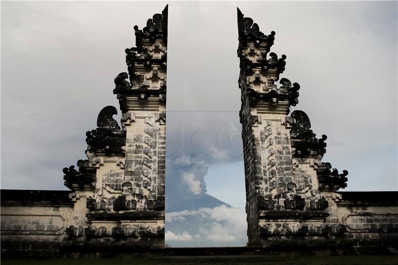 INDONESIA BALI VOLCANO ERUPTION