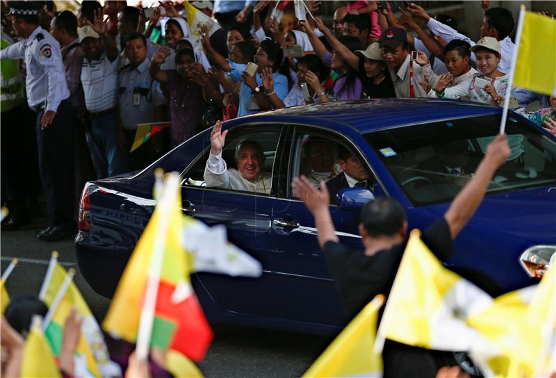 MYANMAR POPE FRANCIS VISIT