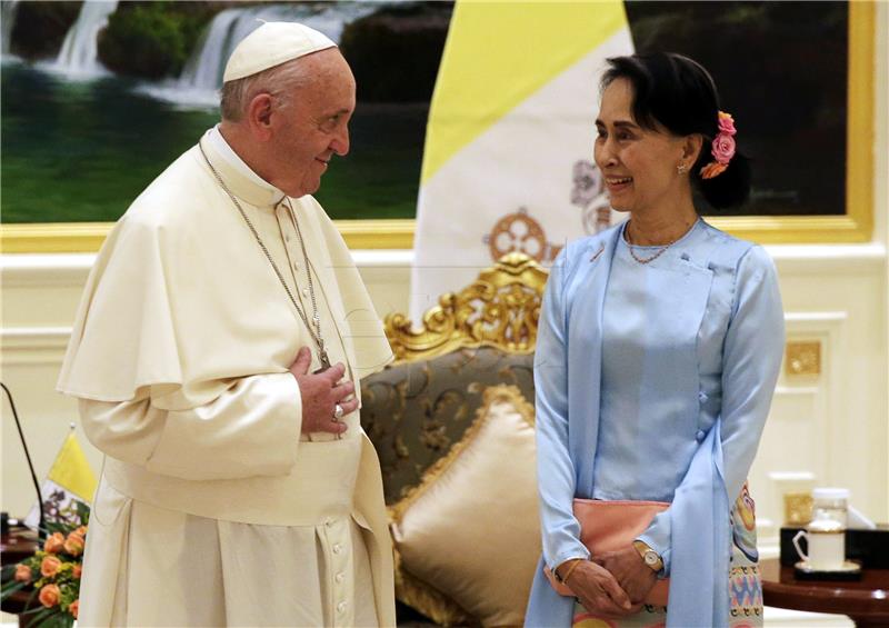 MYANMAR POPE FRANCIS VISIT