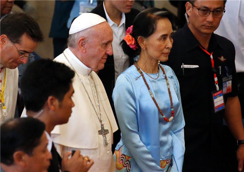 MYANMAR POPE FRANCIS VISIT