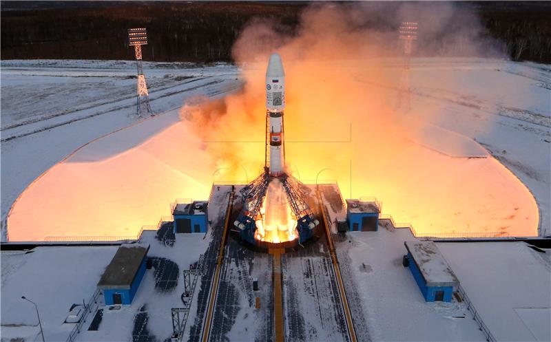 (FILE) RUSSIA SPACE SOYUZ ROCKET LAUNCH