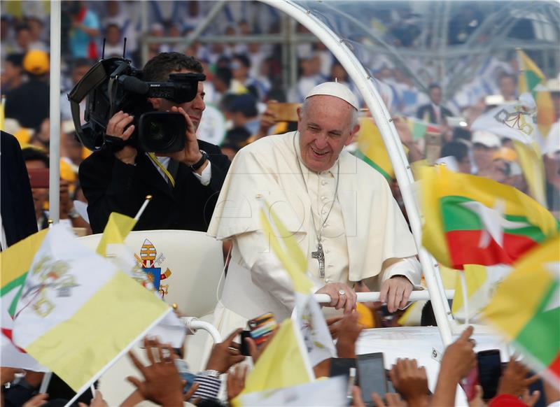 MYANMAR POPE FRANCIS VISIT