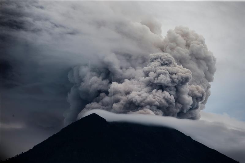 INDONESIA BALI VOLCANO ERUPTION