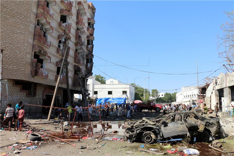 YEMEN CONFLICT ADEN SUICIDE ATTACK