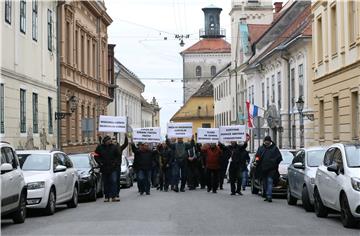 Prosvjed taksista protiv novog zakona