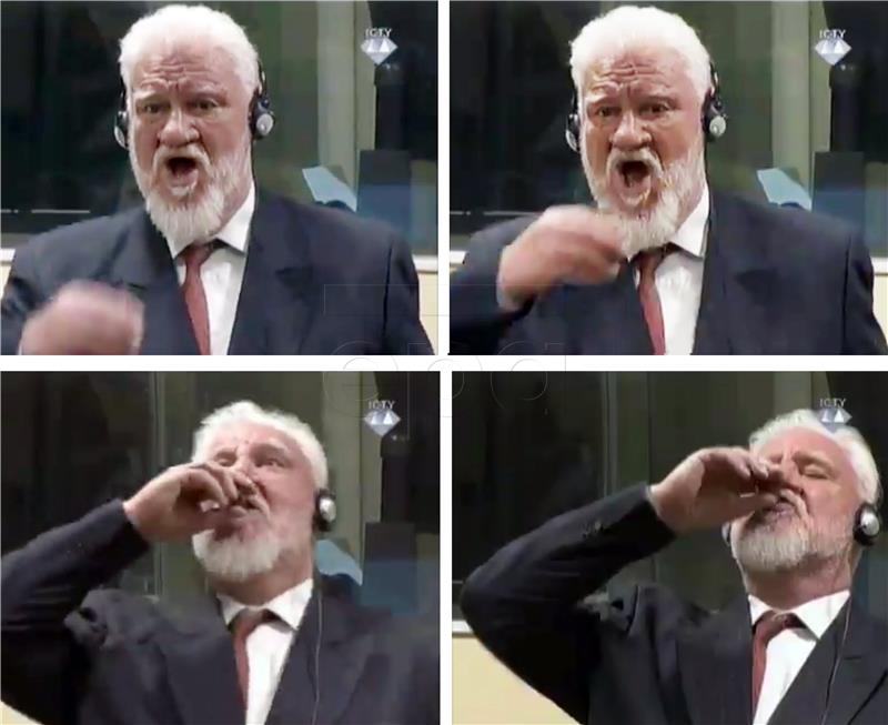 Praljak dies in hospital