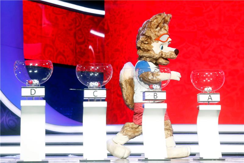 RUSSIA SOCCER DRAW FIFA WORLD CUP 2018