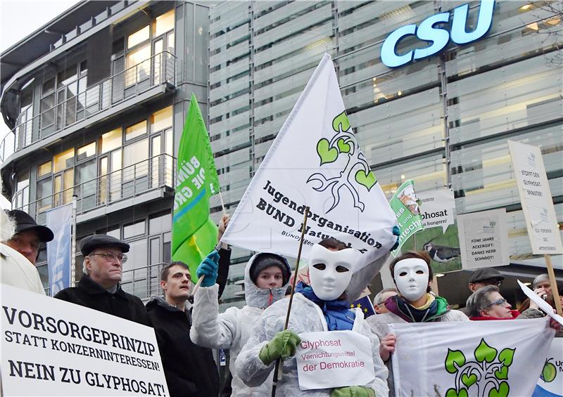 GERMANY AGRICULTURE GLYPHOSAT PROTEST