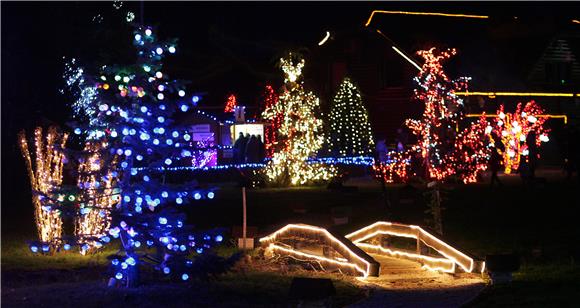 Salaj Family Christmas Fairy Tale illuminated by 2.5 million lights