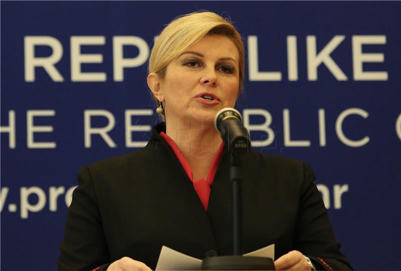 President says Croatia was not aggressor in Bosnia, ICTY didn't fulfill basic purpose