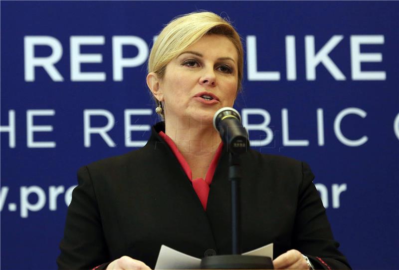 President says Croatia was not aggressor in Bosnia, ICTY didn't fulfill basic purpose