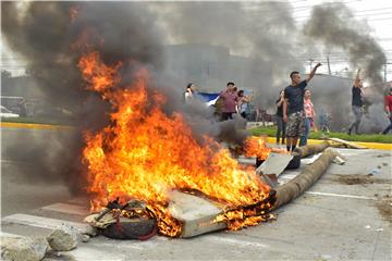 HONDURAS ELECTIONS PROTEST