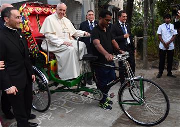 BANGLADESH POPE FRANCIS VISIT