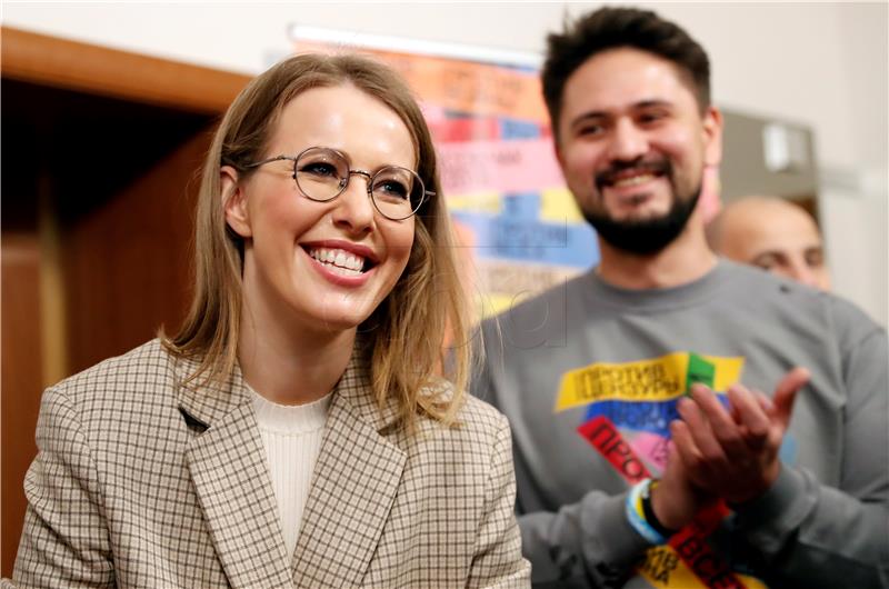 RUSSIA PRESIDENTIAL ELECTIONS SOBCHAK