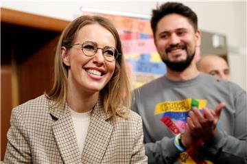 RUSSIA PRESIDENTIAL ELECTIONS SOBCHAK