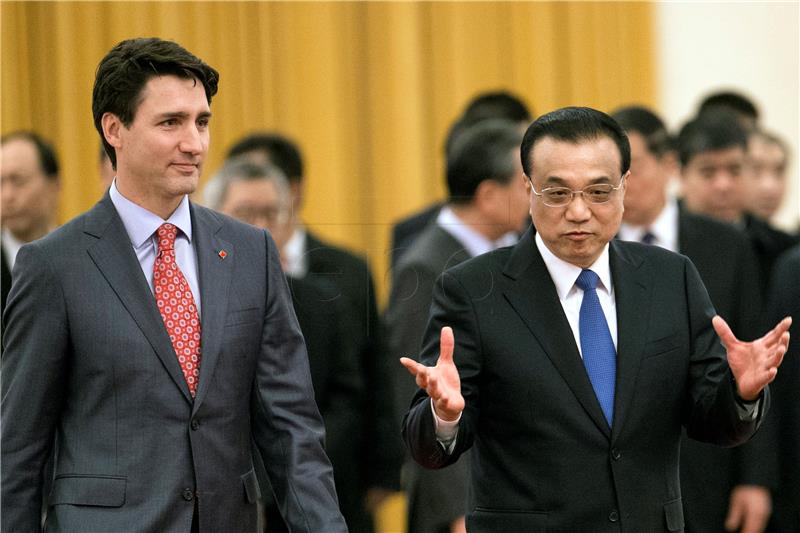 CHINA CANADA DIPLOMACY