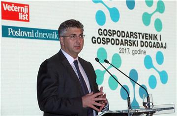 Plenković: 2017. jedna od najizazovnijih godina od hrvatske neovisnosti