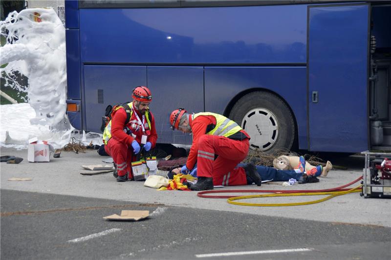 MUP započeo vježbu identifikacije žrtava masovnih nesreća