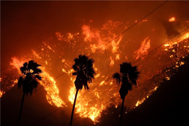 USA WILDFIRE CALIFORNIA