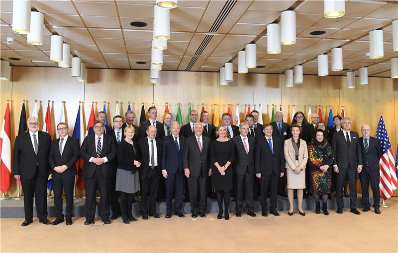 BELGIUM EU US FOREIGN AFFAIRS MEETING