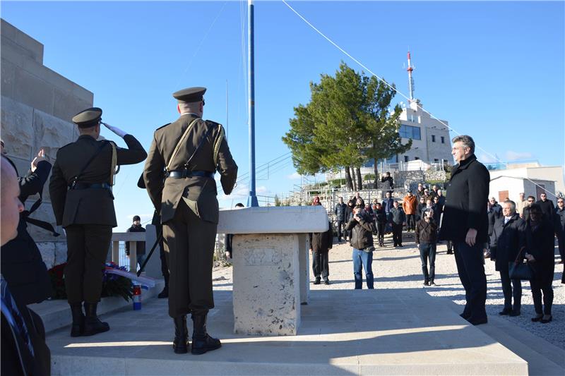 Premijer Plenković u Dubrovniku u povodu Dana branitelja