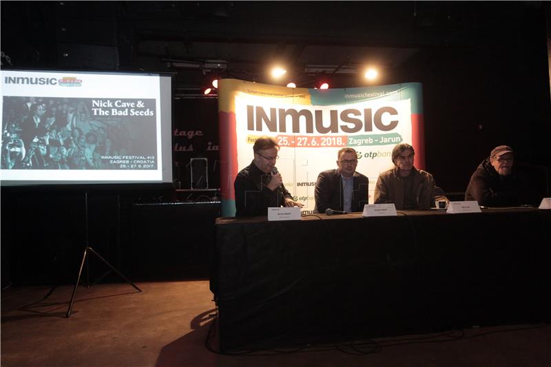 Konferencija za novinare u povodu 13. INmusic festivala