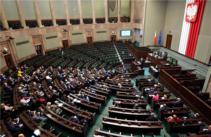 POLAND POLITICS SEJM DEBATE