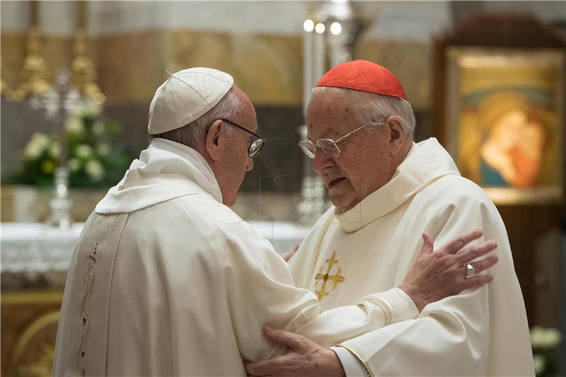 VATICAN CARDINAL SODANO 90TH BIRTHDAY