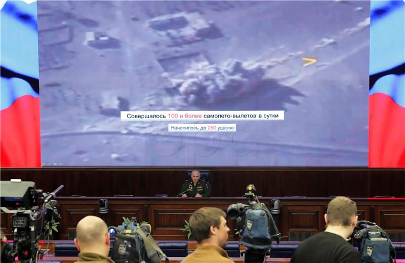 RUSSIA SYRIA CONFLICT MILITARY BRIEFING