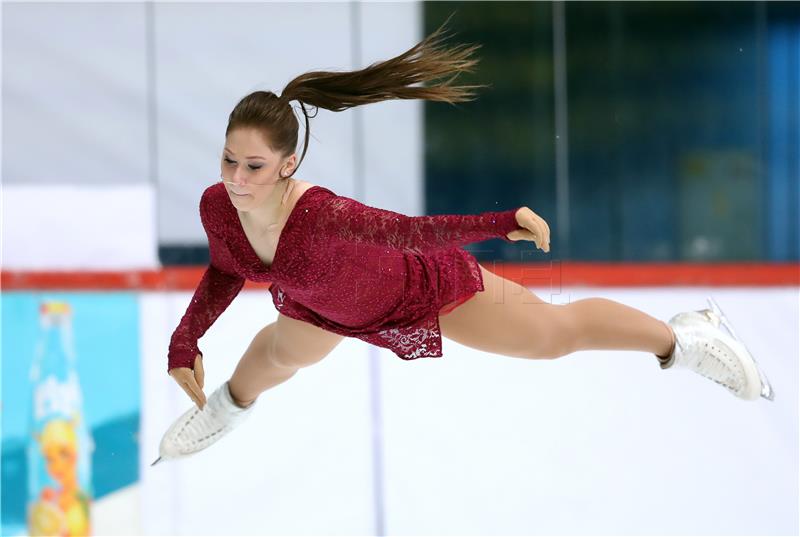 Zlatna Pirueta Zagreb 2017, žene - kratki program, Rivkina, Izrael