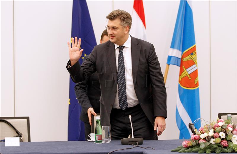 Plenković: Vjerujem da ćemo ostvariti veliki pomak u ravnomjernom regionalnom razvoju Hrvatske