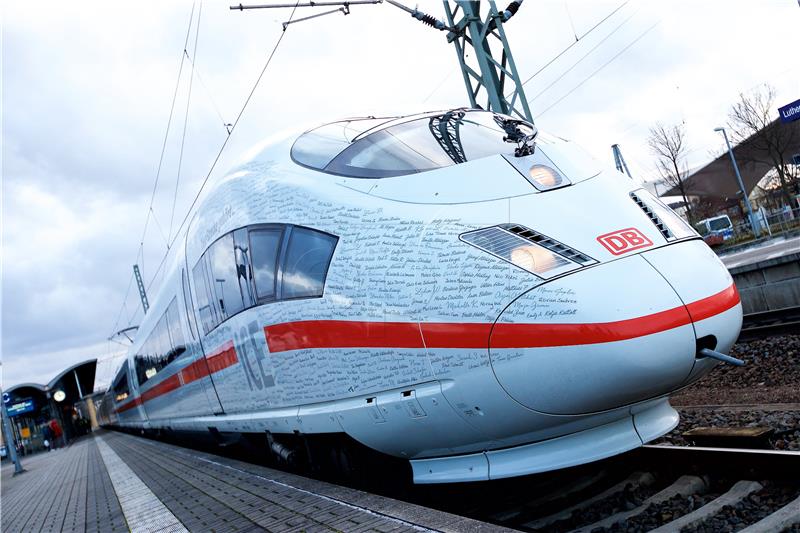 GERMANY TRANSPORT HIGH SPEED TRAIN CONNECTION