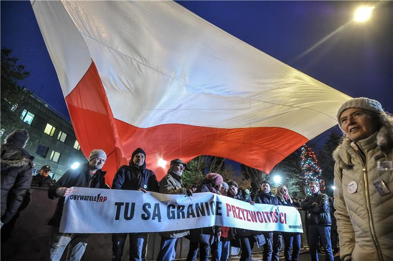 POLAND PROTEST JUDICIARY