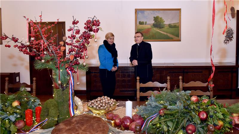 Predsjednica kardinalu Bozaniću predstavila koncept Adventa na Prekrižju