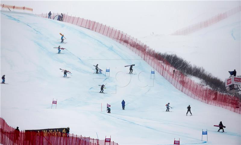 SWITZERLAND ALPINE SKIING WORLD CUP